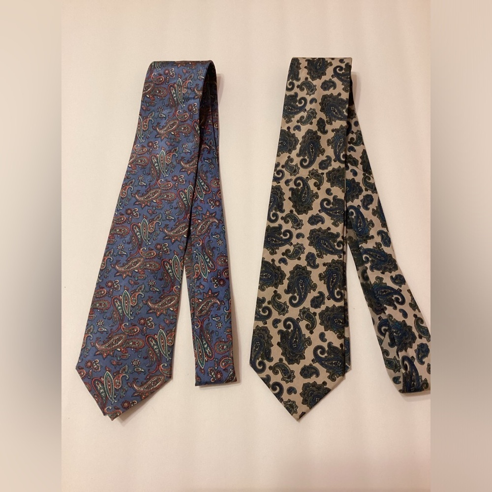 Lot of 2 Marshall Field Men Necktie